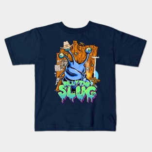 Billy The Slug - You Feeling Lucky Slug? Kids T-Shirt